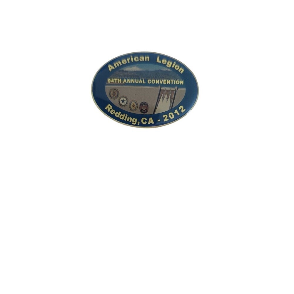 American Legion 84th Annual Convention Lapel Pin Redding California